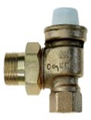 Термоклапан DN15,20,25 PN10 1",1/2",3/4", Kvs 5.0-7.0