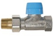 Термоклапан DN10 PN10,15,20 KV3,4,5, 3/8", Kvs 0.8, 0.14, 0.36 никелированный штуцер