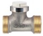 Запорный клапан DN15 PN10 (1/2"), Kvs 1.45 Запорный клапан DN15 PN10 (1/2"), Kvs 1.45