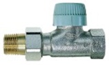 Термоклапан DN10,15,20 PN10 1/2", 3/4",3/8", Kvs 0.4,0.75 никелиров. штуцер