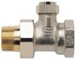 Запорный клапан DN15,20 PN10 (1/2",3/4"), Kvs 1.45,1.7