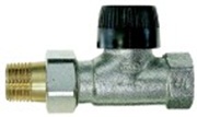 Термоклапан DN10,15 PN10 1/2",3/8", Kvs 0.51, NF размер, никелированный штуцер